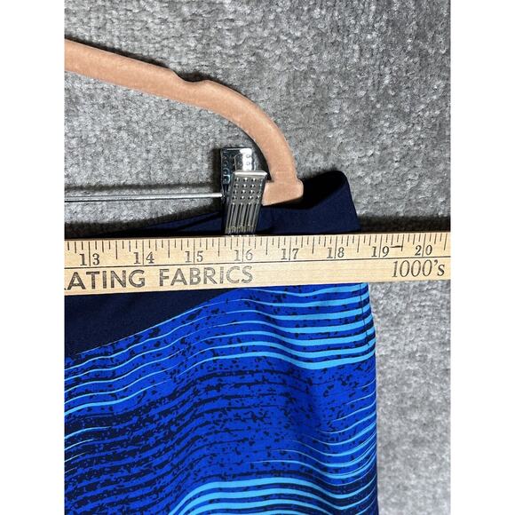 Nike Board Shorts‎ Mens Size 36 Blue Striped Pocket Stretch - Picture 8 of 10
